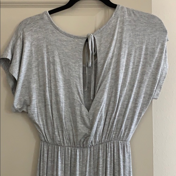 Women’s grey high low tie dress size S - Picture 5 of 7